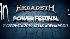 Korn, Megadeth oraz Sixx:A.M. zagrają w czerwcu na Power Festival w Łodzi