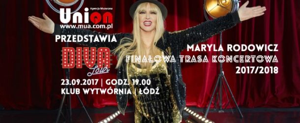 Maryla Rodowicz DIVA TOUR 23.09.2017 godz. 19:00