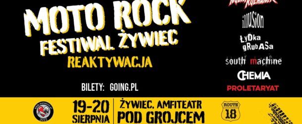 MOTO ROCK Festiwal: REAKTYWACJA • 19-20.08.2022 • Żywiec, amfiteatr Pod Grojcem