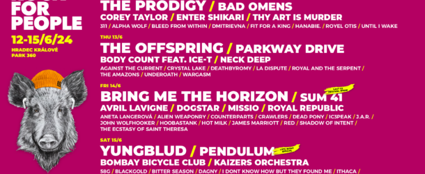 Yungblud, The Prodigy, The Offspring, Bring Me The Horizon i dziesiątki innych światowych gwiazd wystąpią na festiwalu Rock for People w czerwcu.
